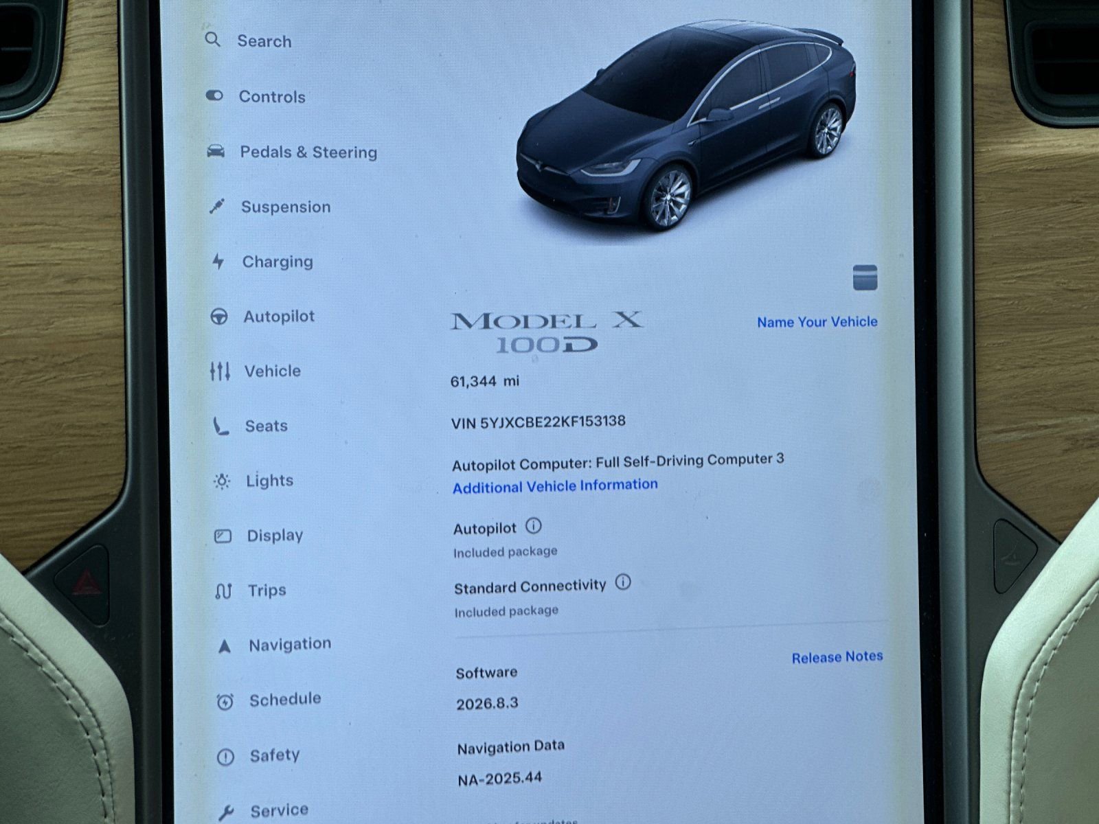 Used 2019 Tesla Model X 100D AWD/4WD image 27