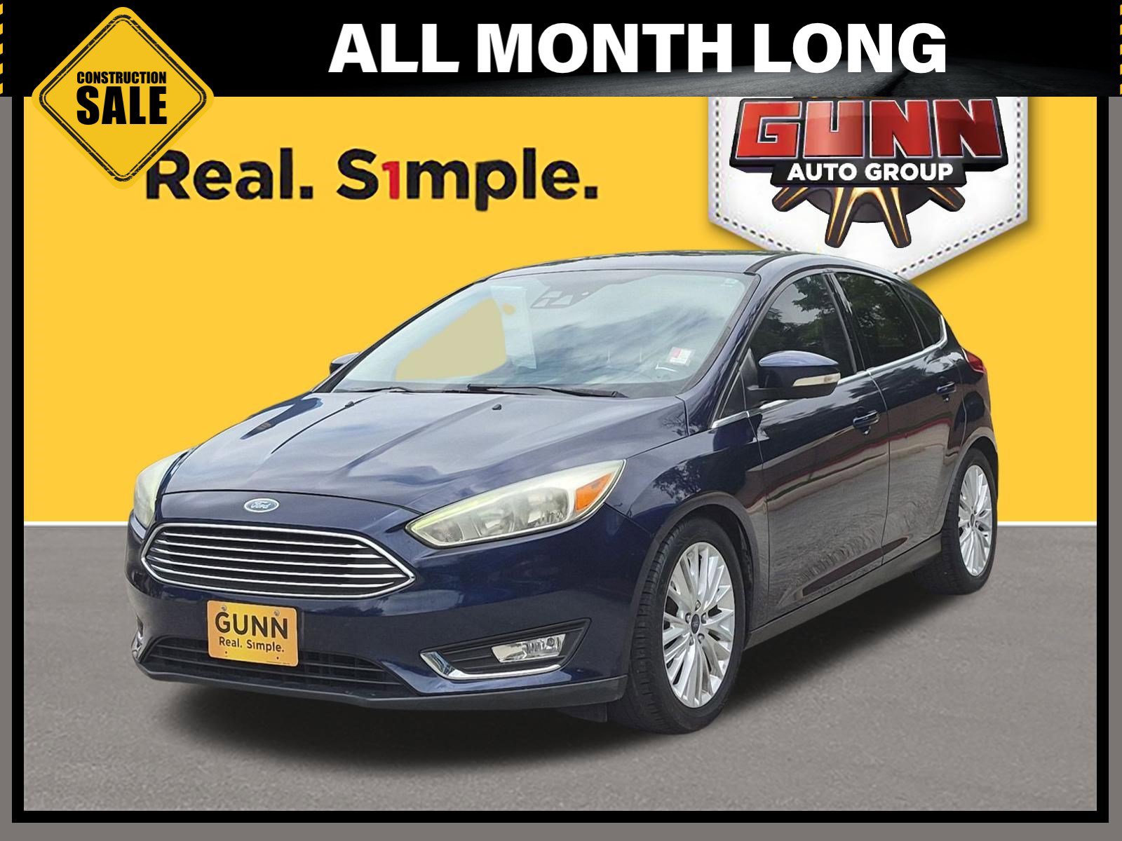 Used 2016 Ford Focus Titanium w/ Titanium Technology Package FWD image 1