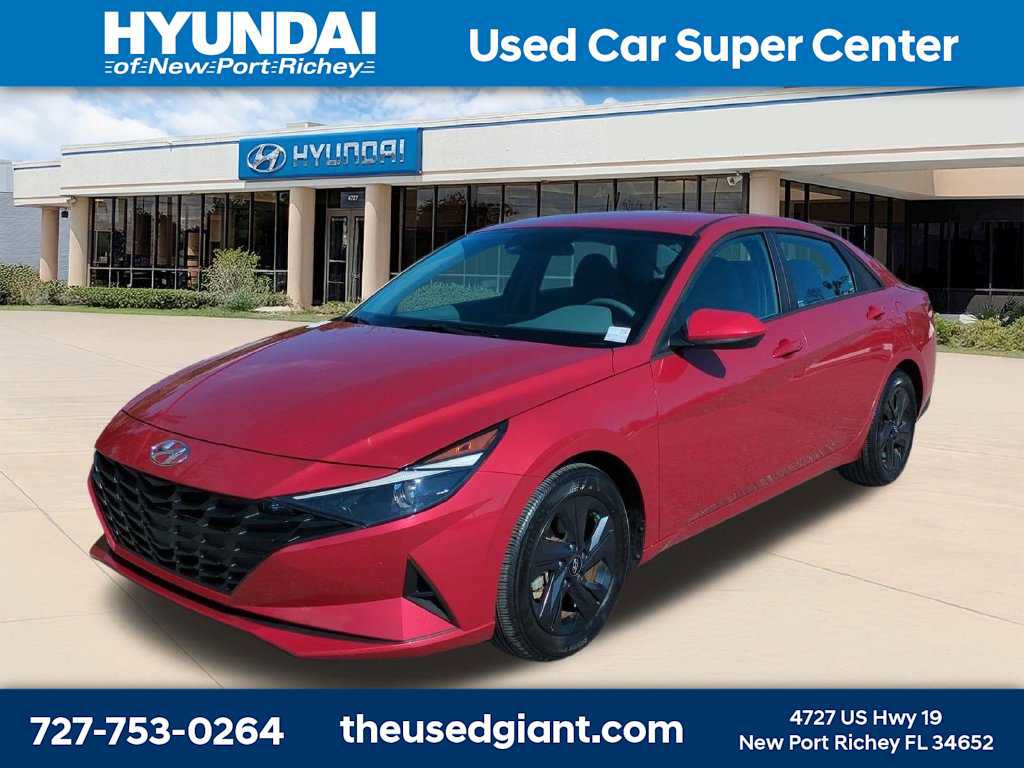 Used 2022 Hyundai Elantra Blue w/ Cargo Package
