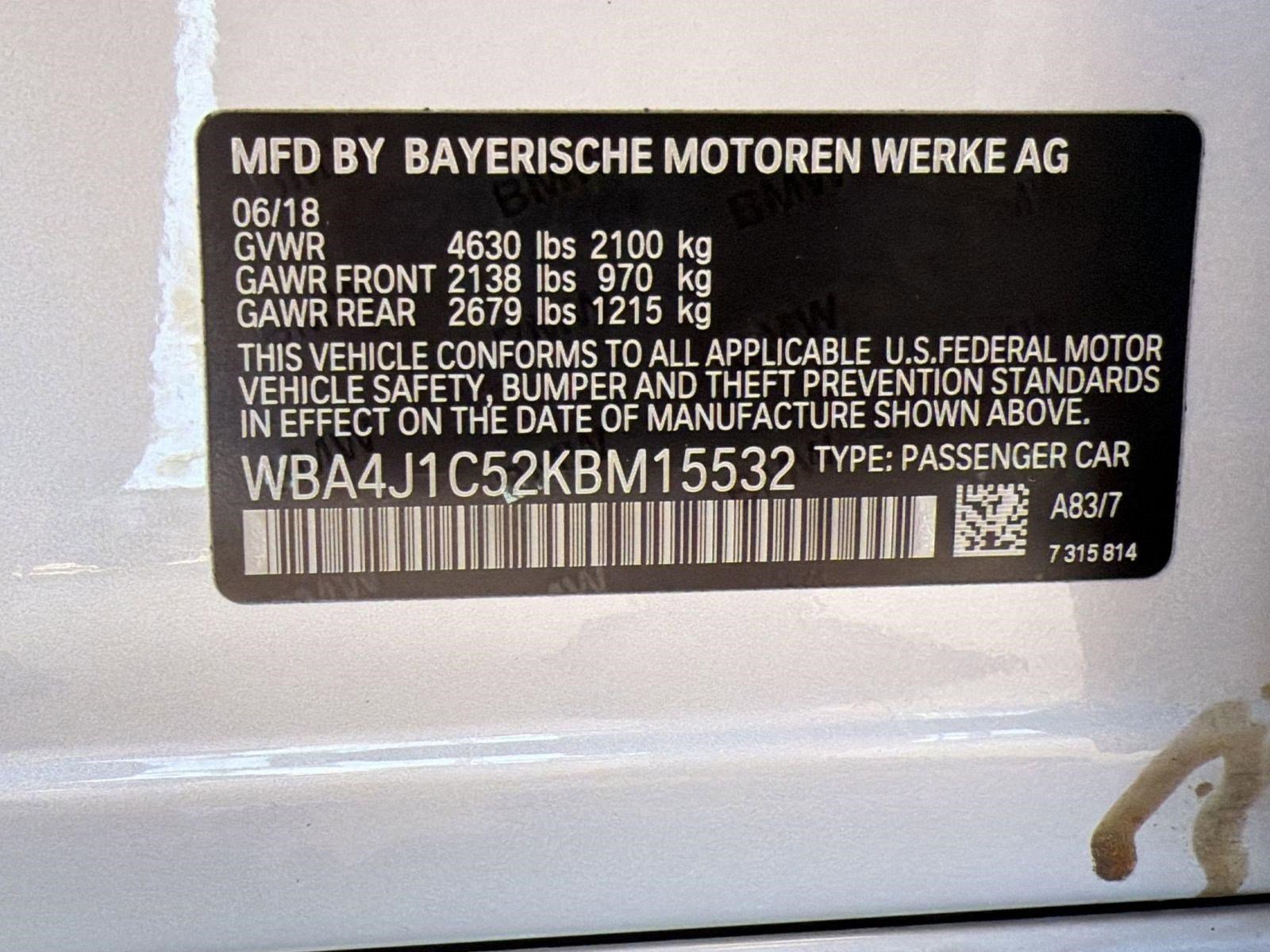 Used 2019 BMW 430i Gran Coupe w/ M Sport Package image 20