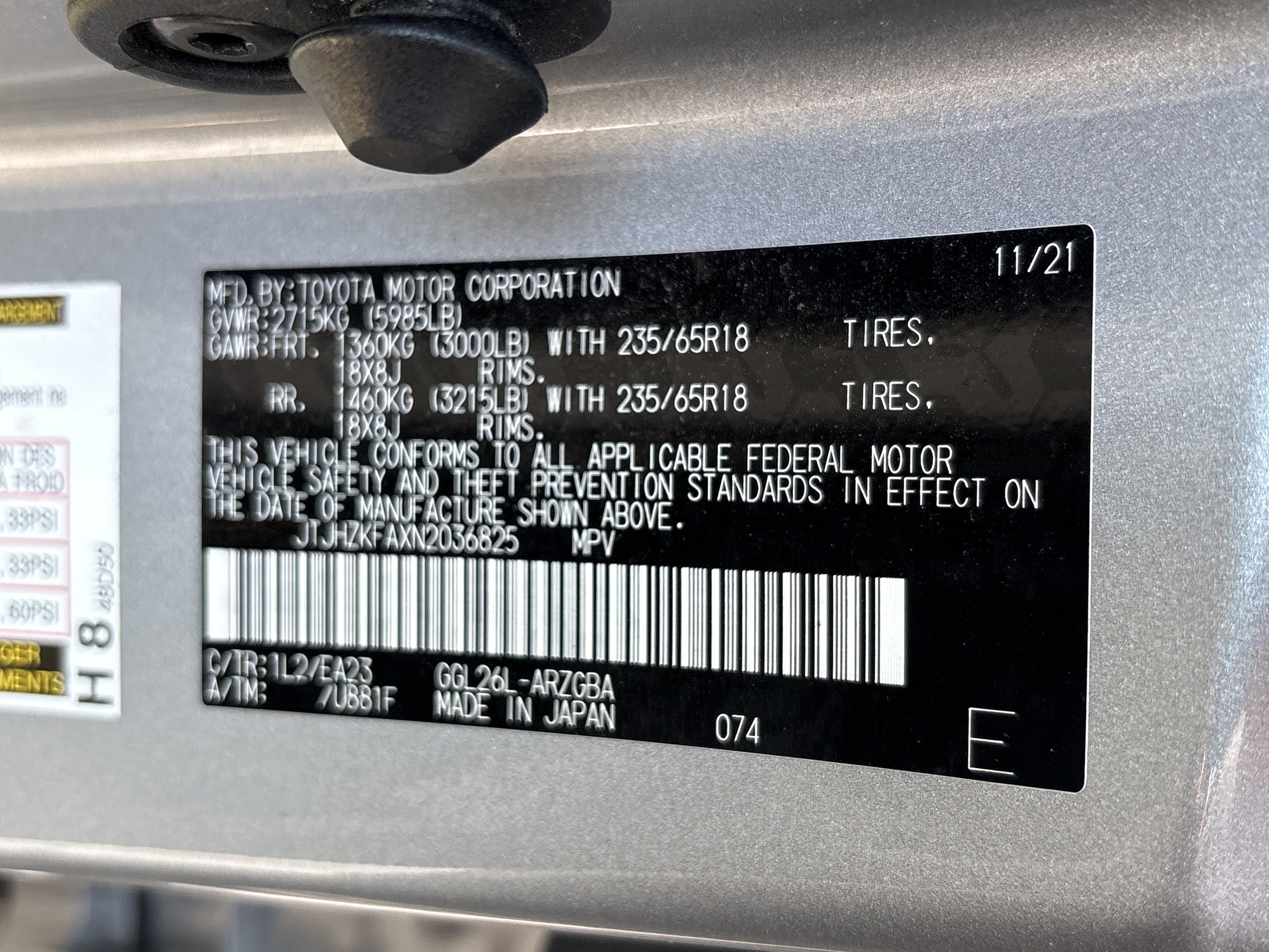 Used 2022 Lexus RX 350L Premium w/ Premium Package AWD/4WD image 35
