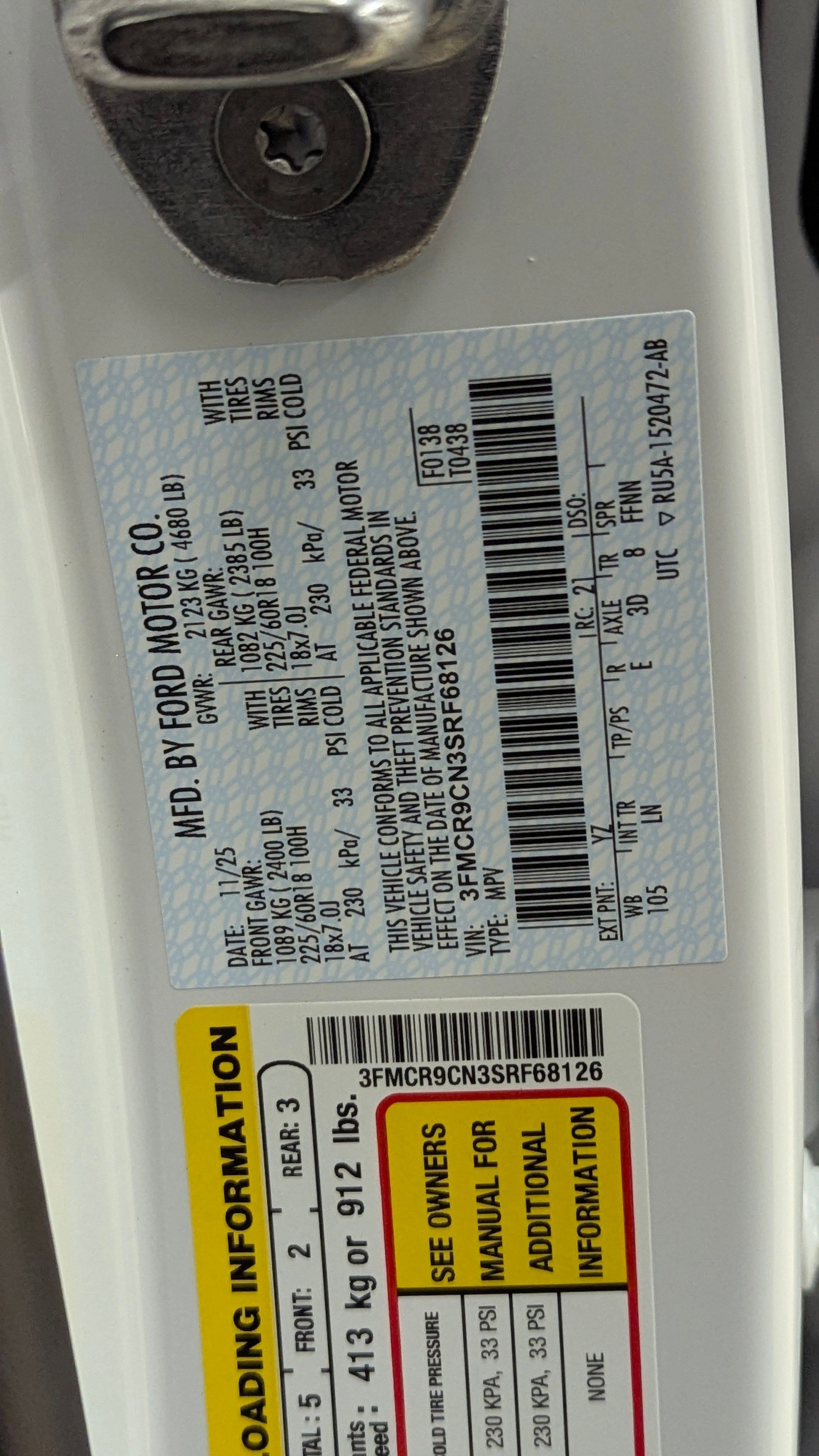 New 2025 Ford Bronco Sport Outer Banks image 18