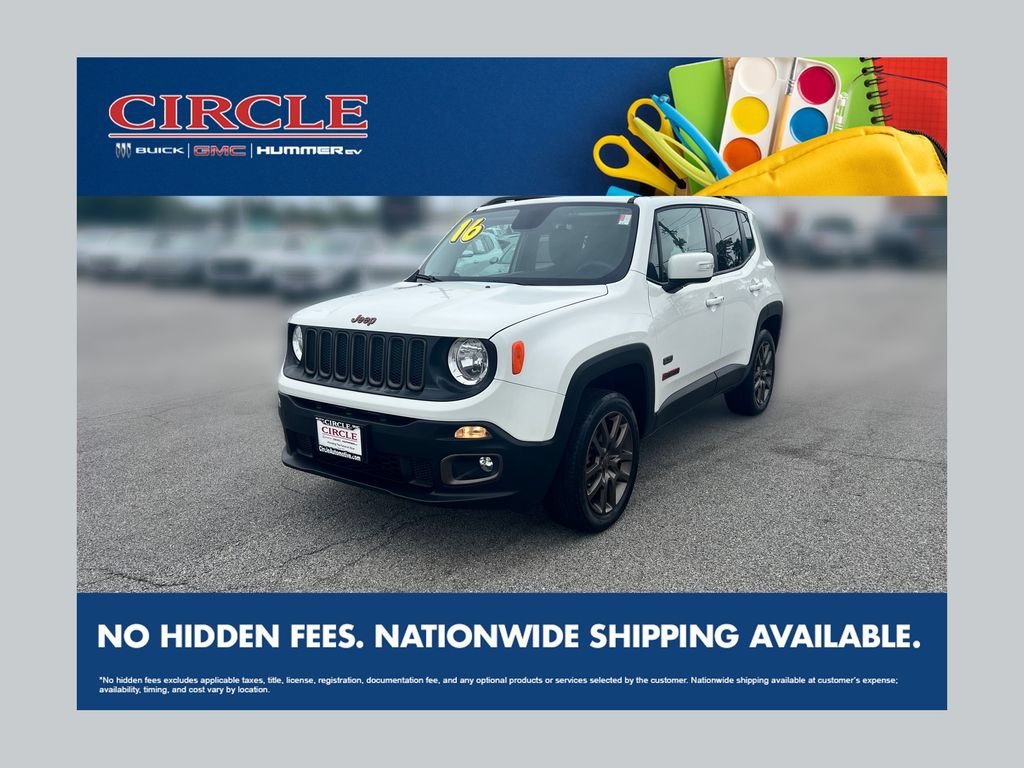 Used 2016 Jeep Renegade 75th Anniversary