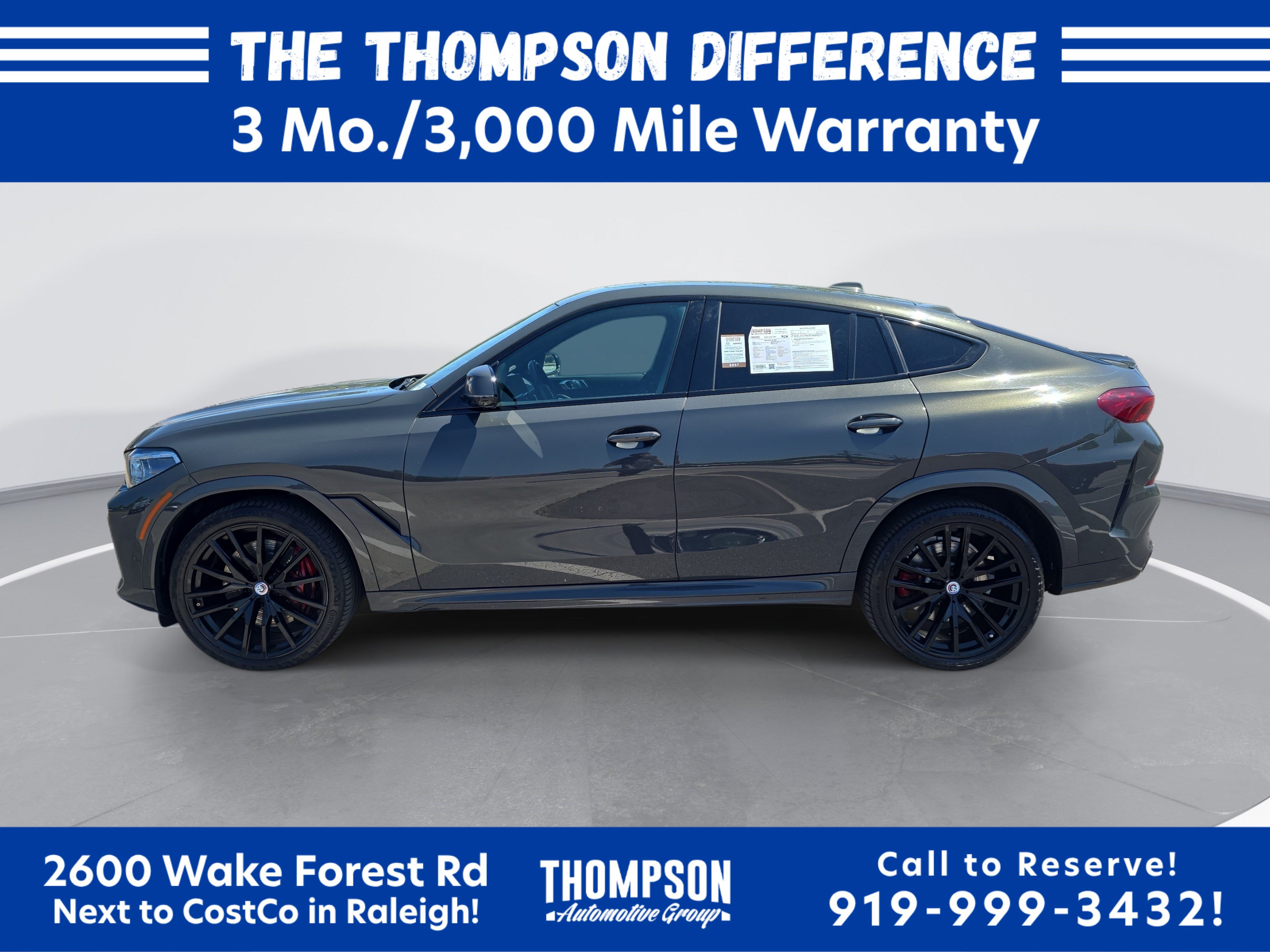 Used 2023 BMW X6 M50i w/ Executive Package AWD/4WD image 6
