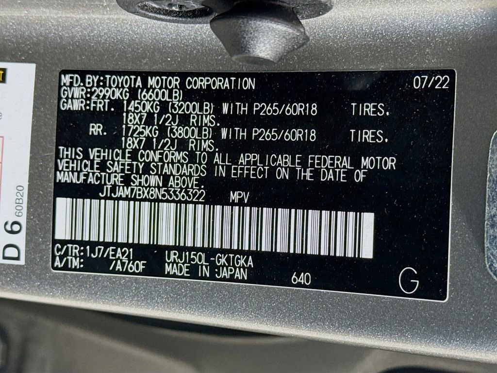 Certified 2022 Lexus GX 460 Premium w/ Premium Plus Package AWD/4WD image 34