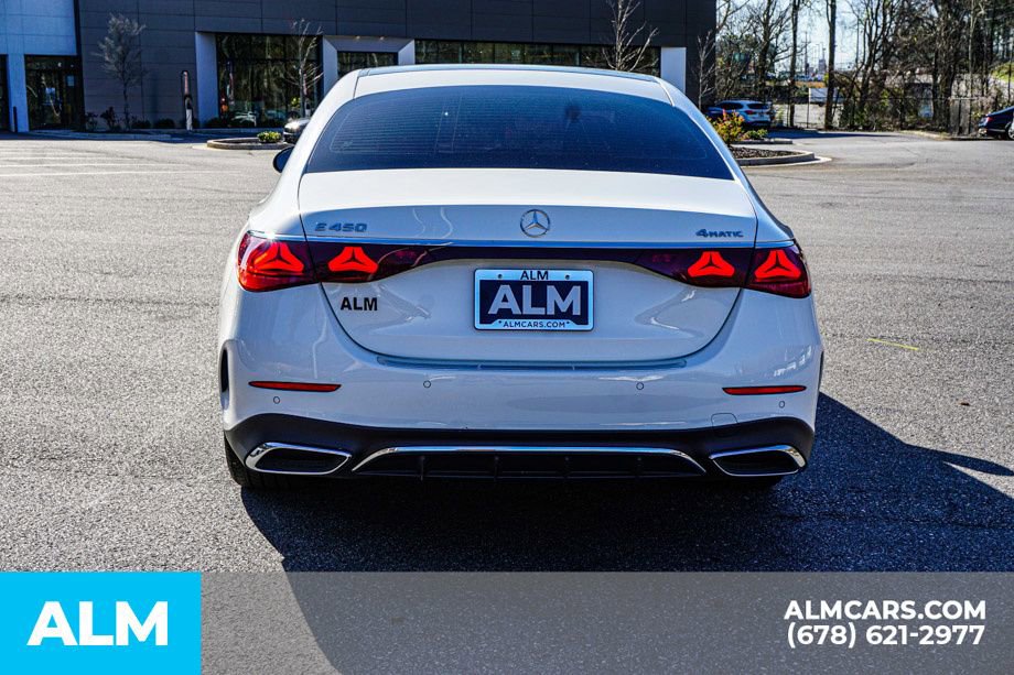 Used 2024 Mercedes-Benz E 450 4MATIC Sedan w/ MBUS Superscreen Package image 10