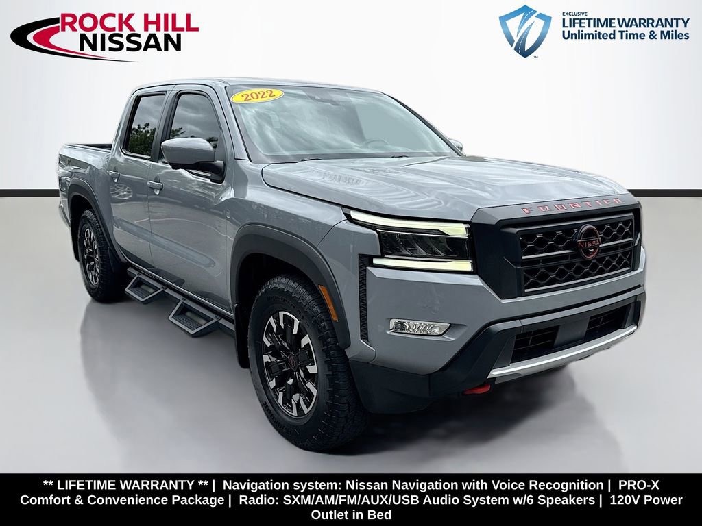 Certified 2022 Nissan Frontier Pro-X