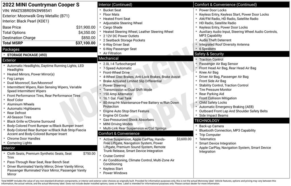 Used 2022 MINI Cooper Countryman S image 35