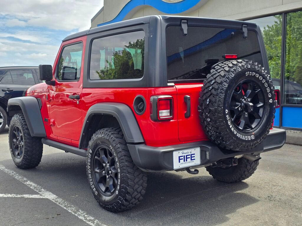 Used 2021 Jeep Wrangler Sport AWD/4WD image 3