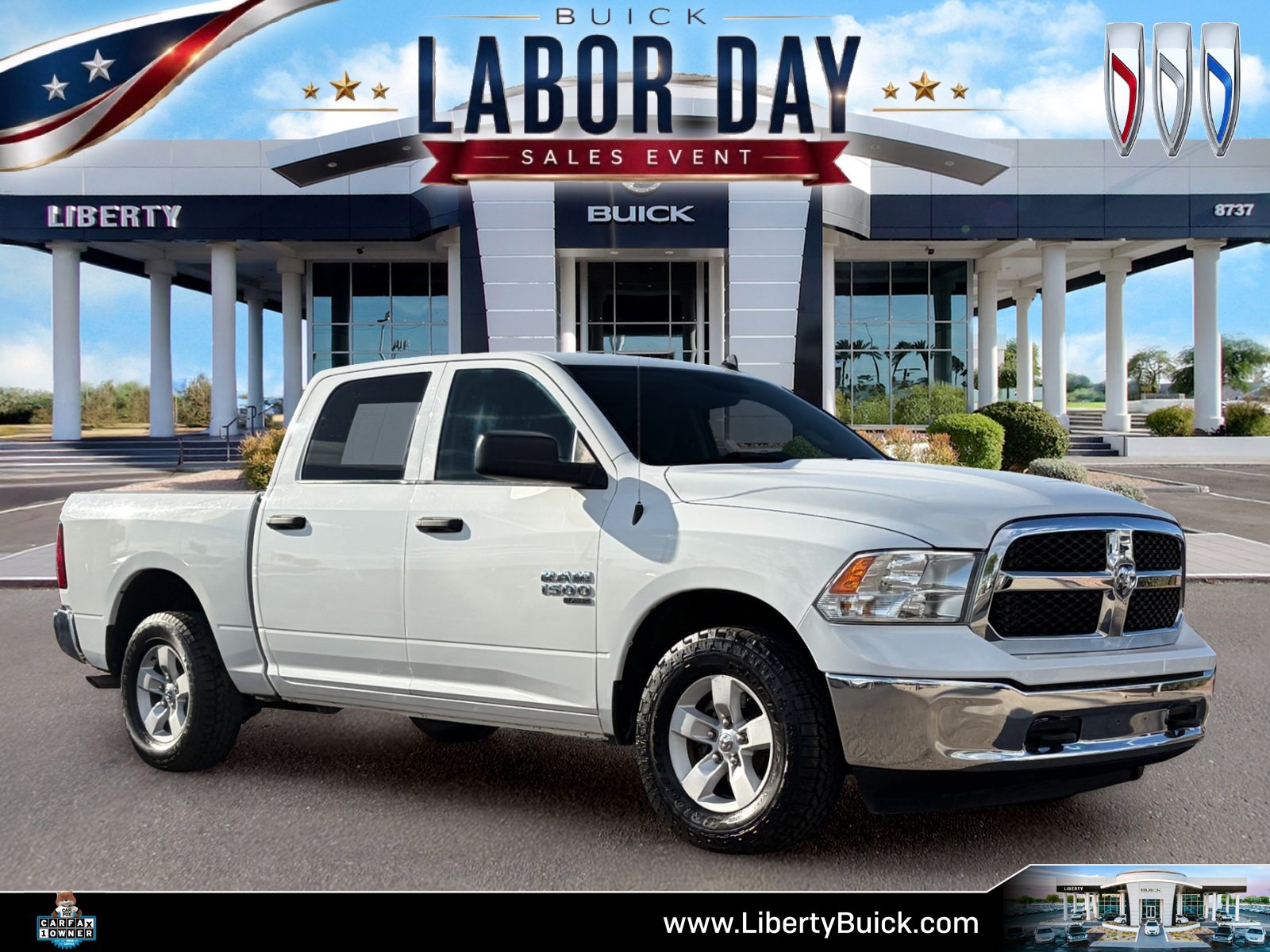 Used 2022 RAM 1500 Classic SLT w/ Electronics Group AWD/4WD image 1