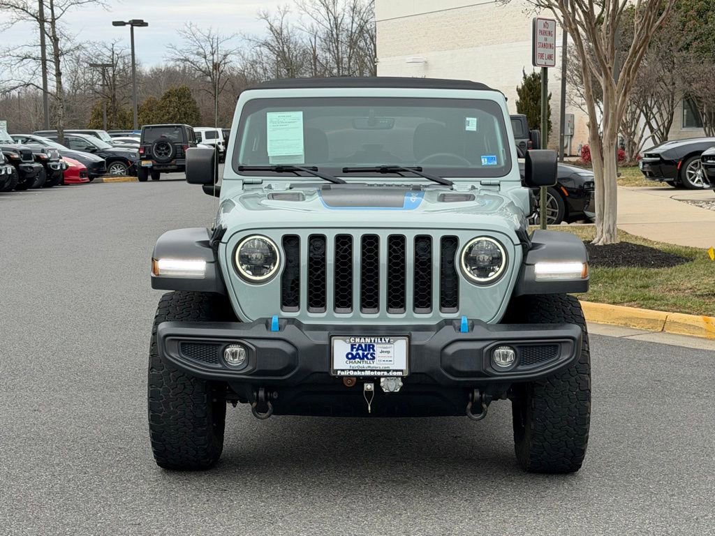 Used 2023 Jeep Wrangler Unlimited Rubicon 4xe image 4