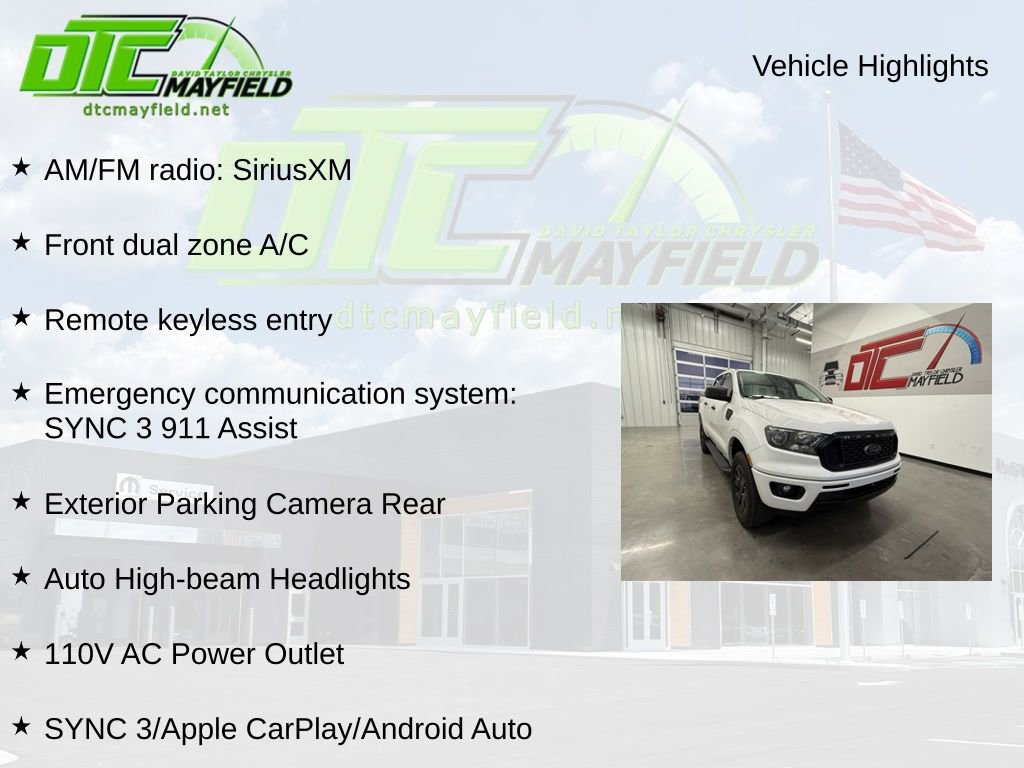 Used 2021 Ford Ranger XLT w/ Equipment Group 301A Mid image 6