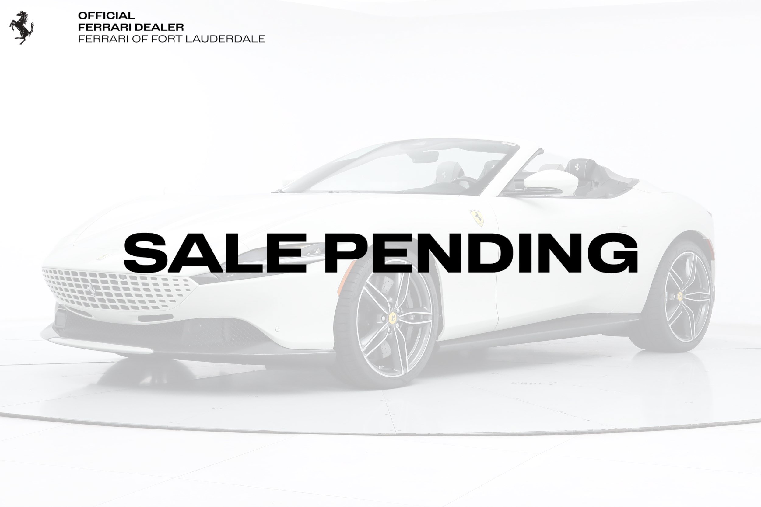 Certified 2024 Ferrari Roma Spider RWD image 1