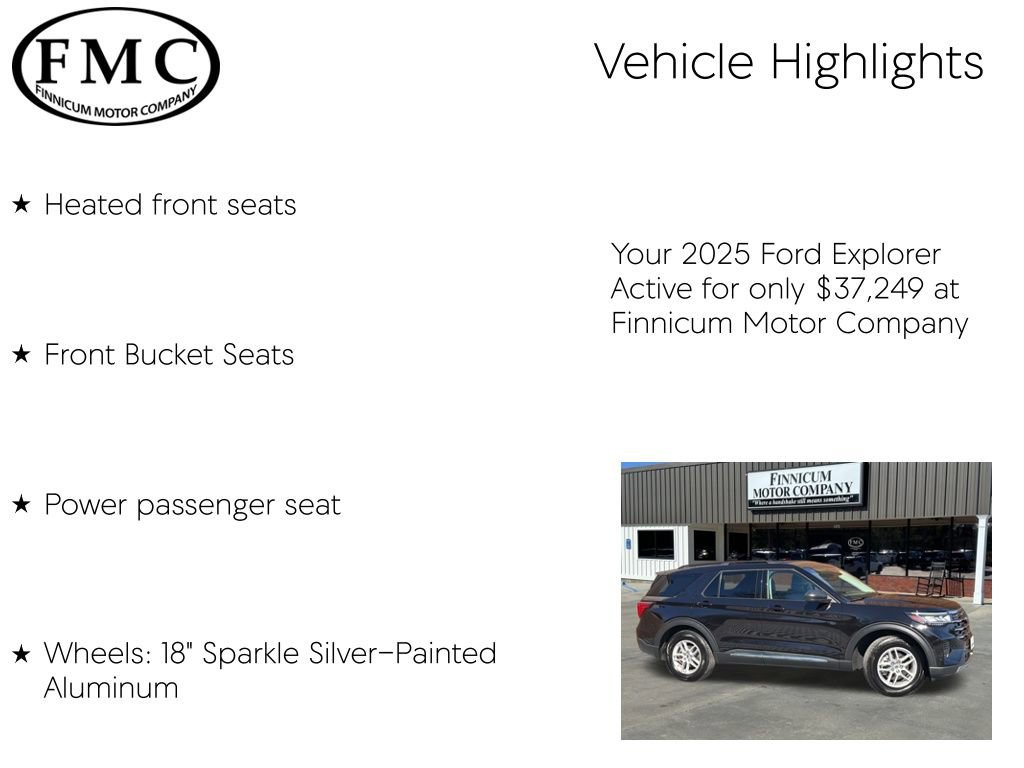 Used 2025 Ford Explorer Active image 21