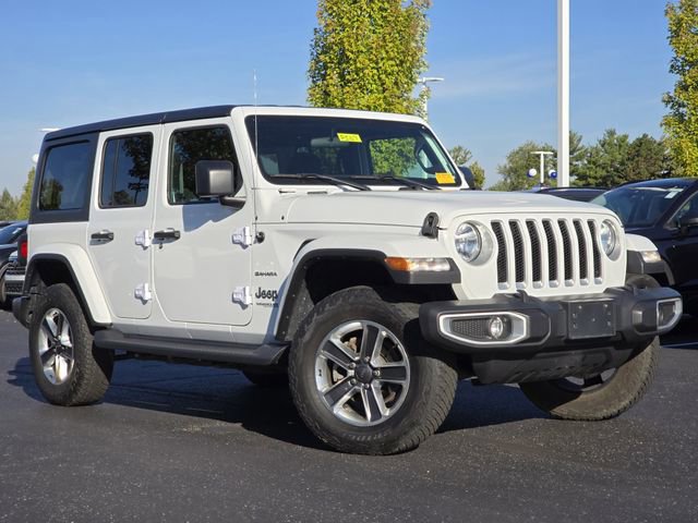 Used 2021 Jeep Wrangler Unlimited Sahara w/ Cold Weather Group video 2
