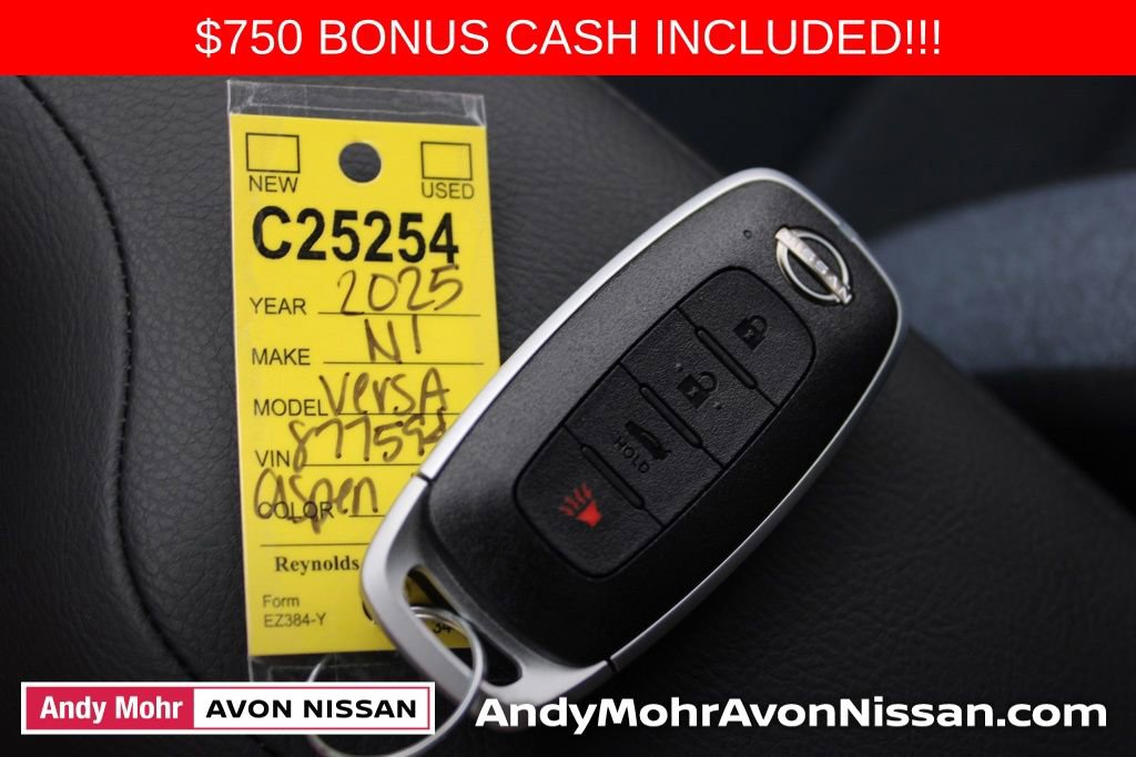 New 2025 Nissan Versa SV w/ Trunk Package image 19