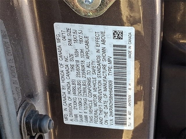 Used 2017 Honda CR-V EX image 28