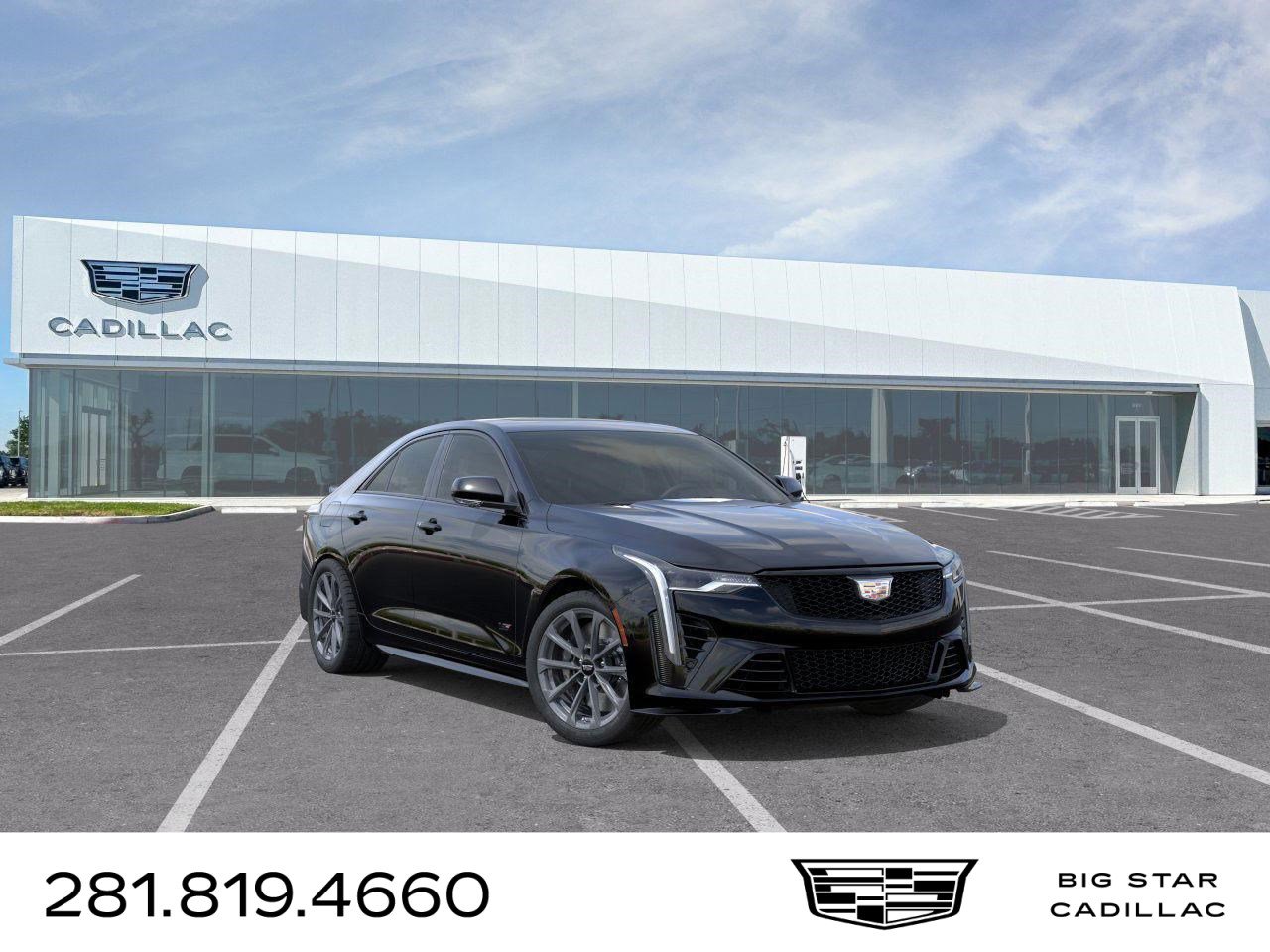 New 2026 Cadillac CT4 V Blackwing w/ Driver Assist Package RWD image 1