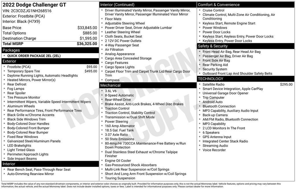 Used 2022 Dodge Challenger GT RWD image 10