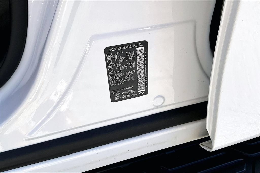Certified 2024 INFINITI QX80 Sensory AWD/4WD image 45