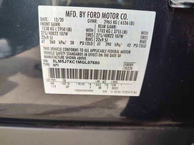 Used 2021 Lincoln Aviator Reserve w/ Equipment Group 201A image 35