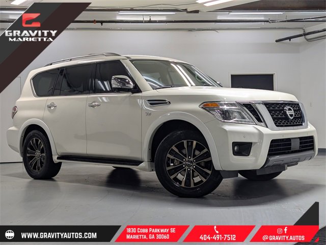 Used 2020 Nissan Armada Platinum w/ Captain's Chairs Package