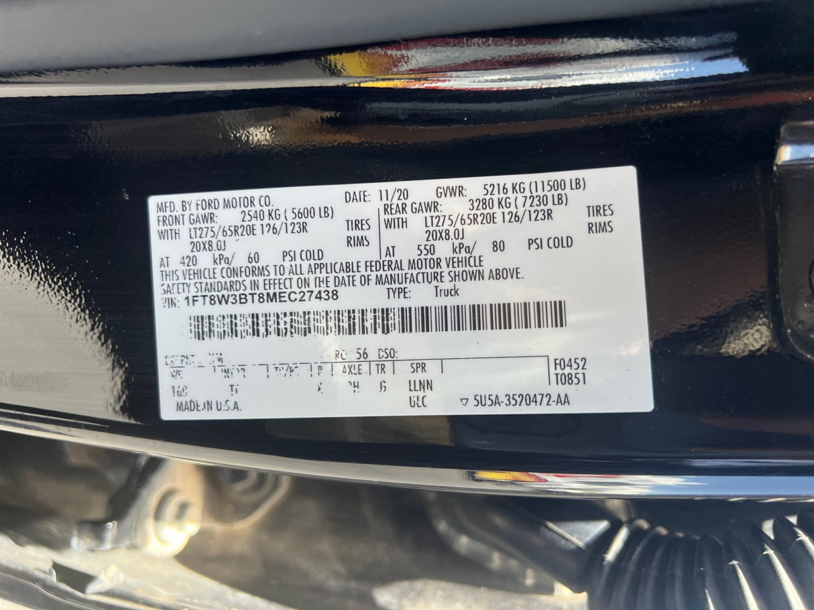 Used 2021 Ford F350 Limited w/ FX4 Off-Road Package AWD/4WD image 35