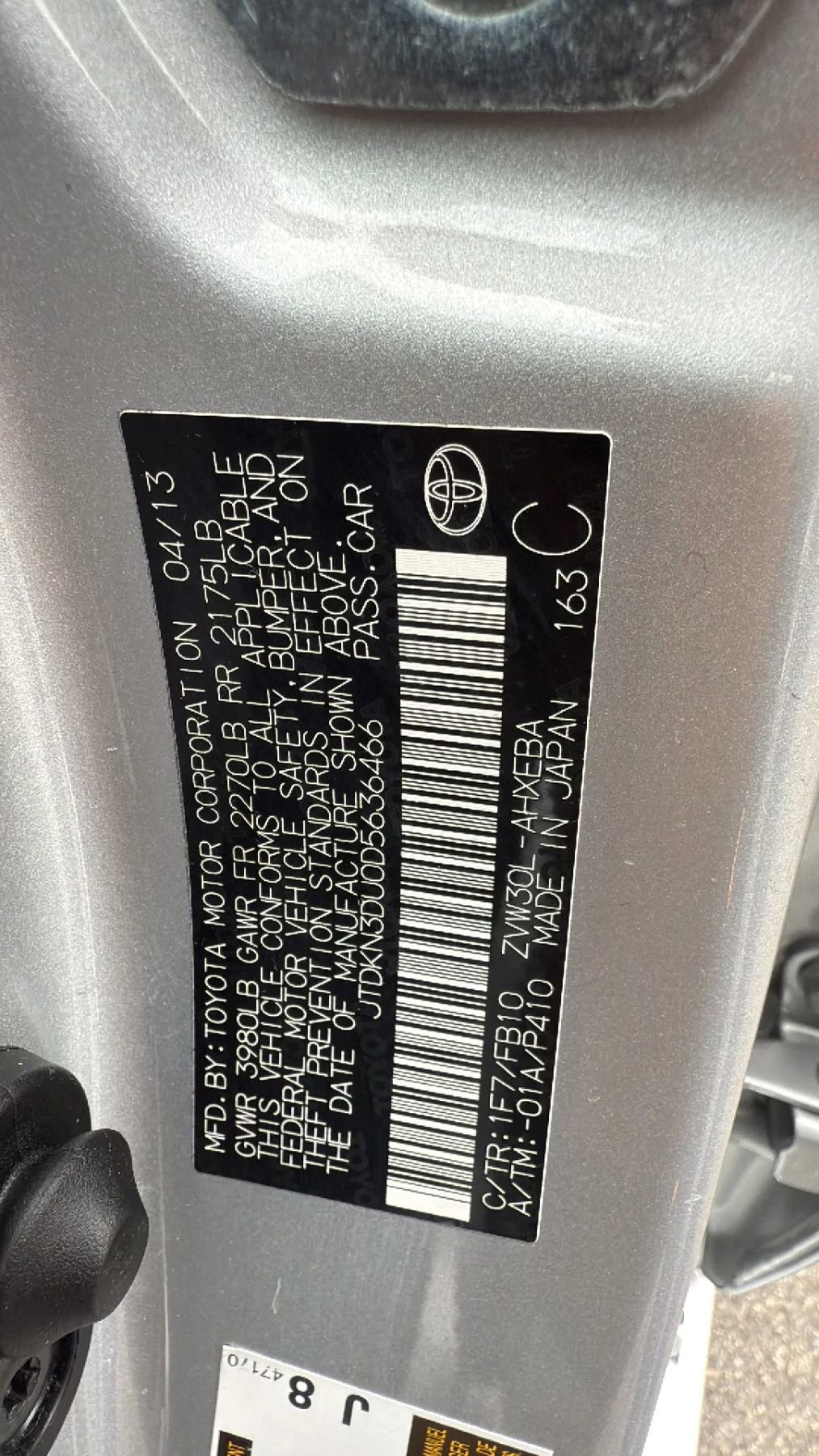 Used 2013 Toyota Prius Two image 30