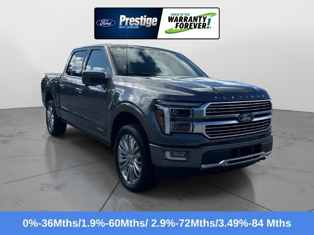 New 2026 Ford F150 Platinum w/ Equipment Group 703A Plus