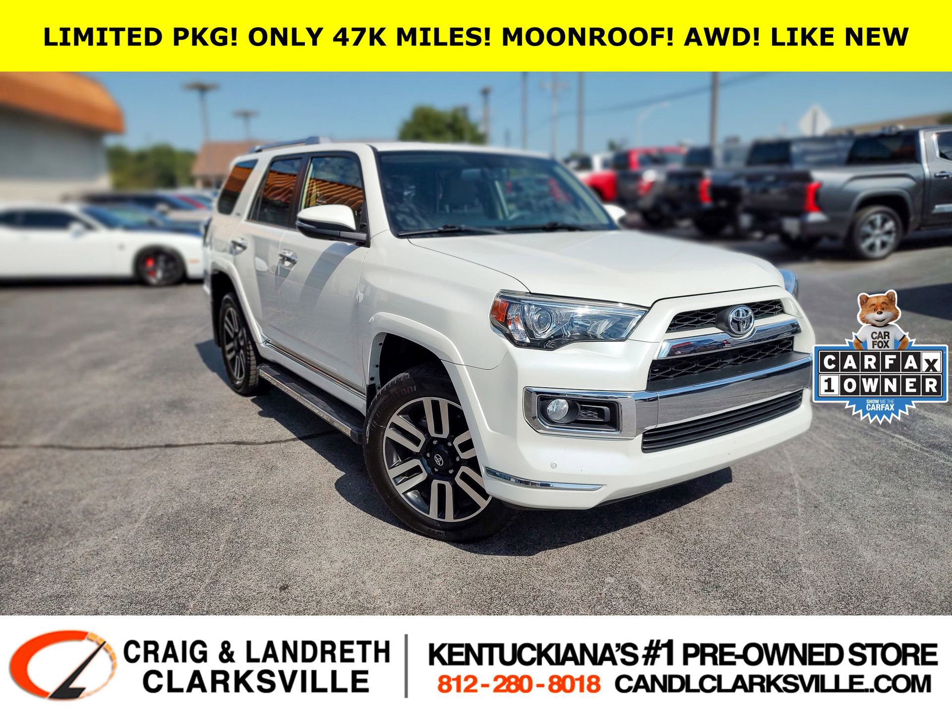 Used 2018 Toyota 4Runner Limited