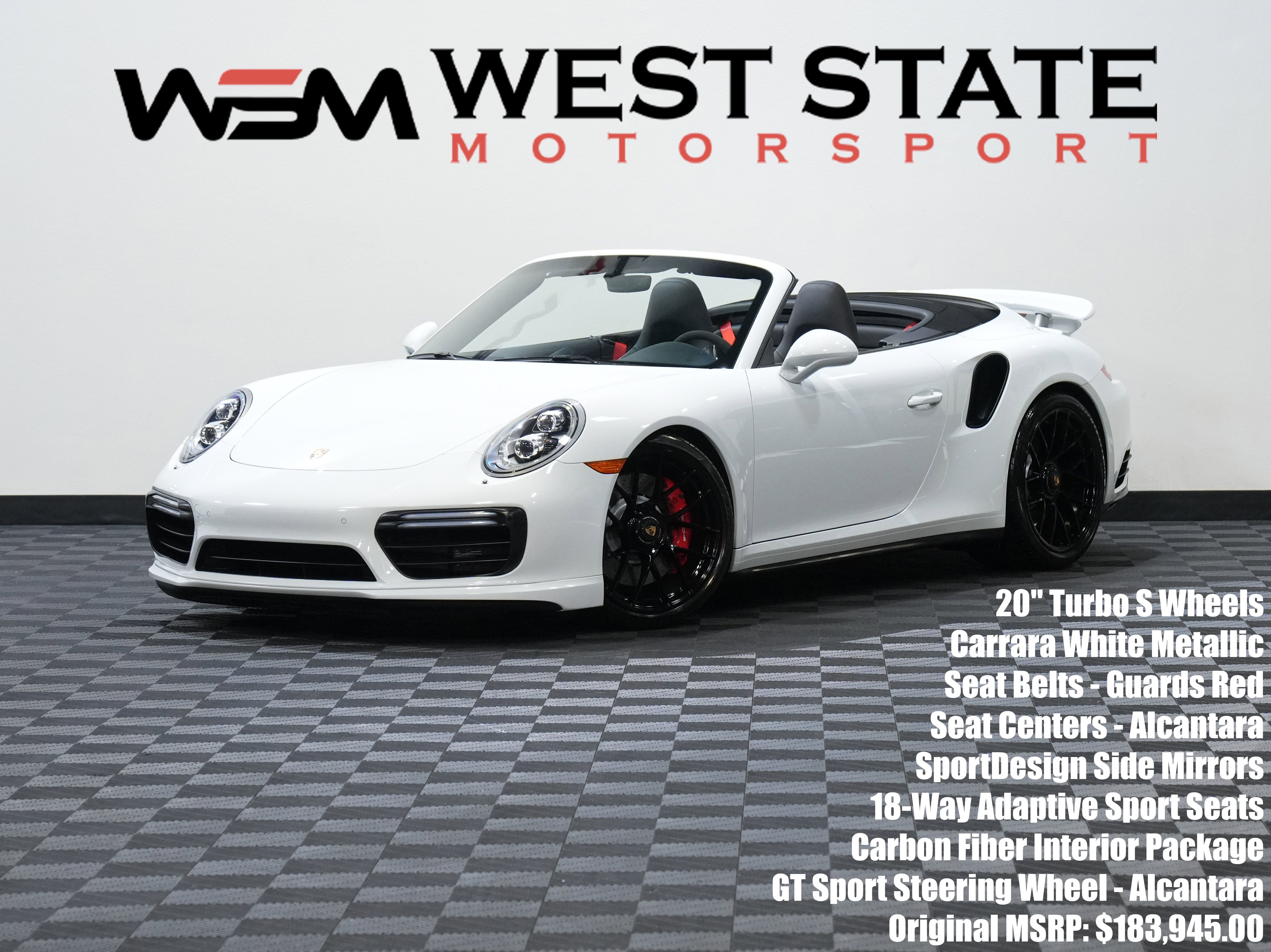 Used 2017 Porsche 911 Turbo AWD/4WD image 1