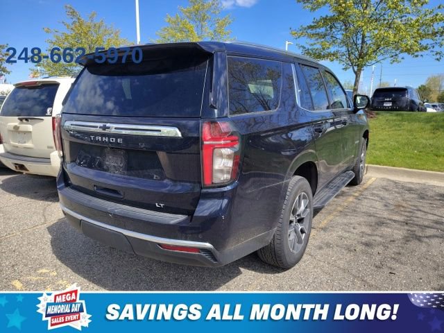 Used 2022 Chevrolet Tahoe LT w/ Luxury Package AWD/4WD image 4