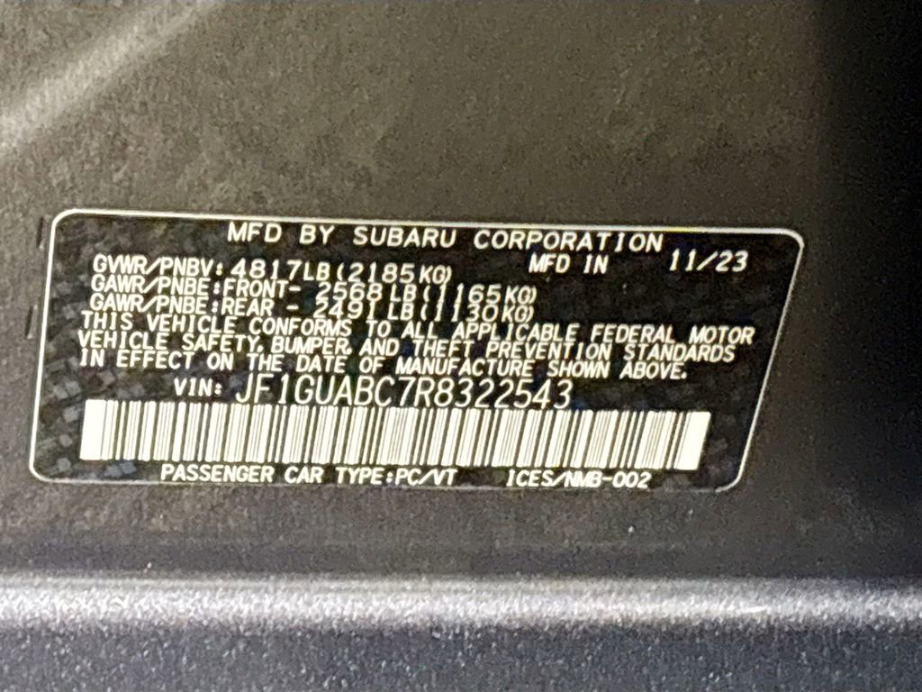 Certified 2024 Subaru Impreza 2.0i w/ Popular Package #1A image 25