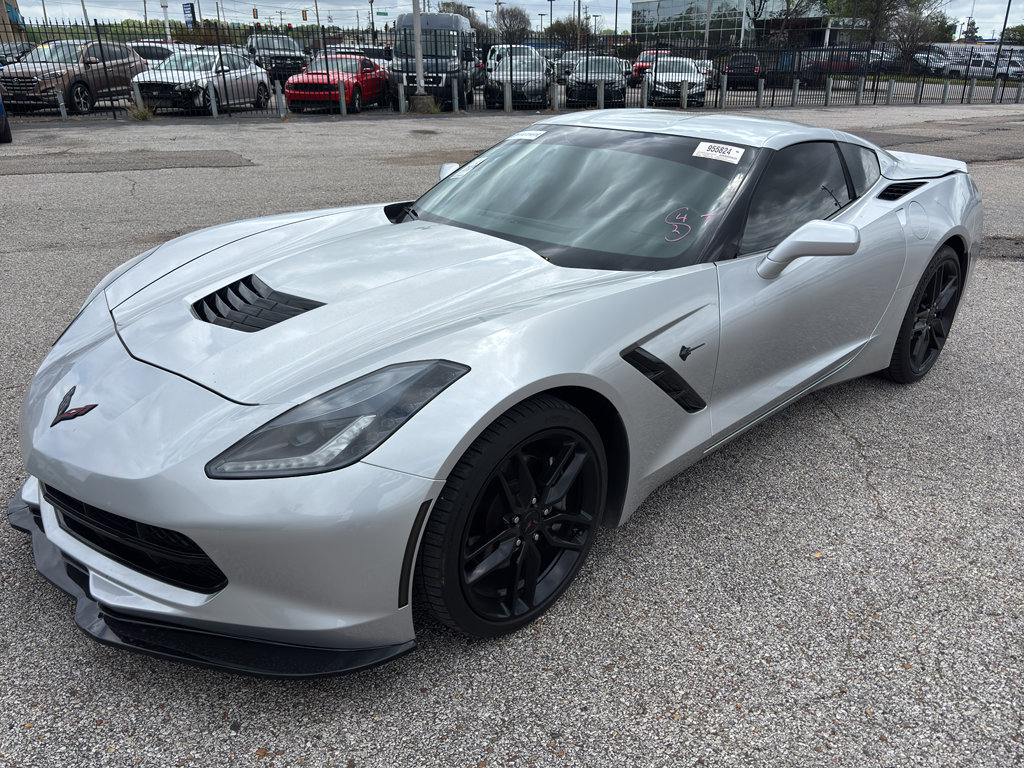 Used 2018 Chevrolet Corvette Stingray Coupe w/ Carbon Flash Badge Package image 1