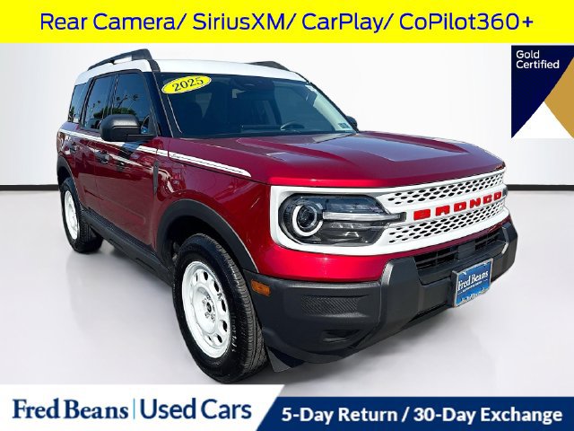 Certified 2025 Ford Bronco Sport Heritage AWD/4WD image 1