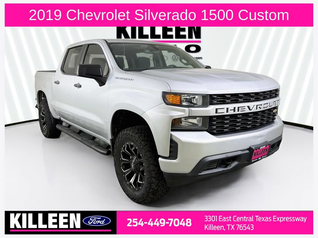 Used 2019 Chevrolet Silverado 1500 Custom w/ Custom Convenience Package RWD image 1