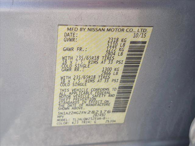 Used 2015 Nissan Murano SV w/ Premium Package FWD image 22