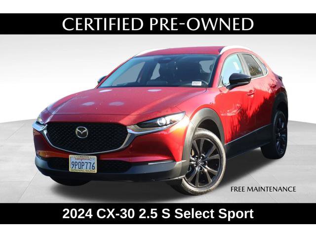Certified 2024 MAZDA CX-30 AWD 2.5 S w/ Select Sport Pkg