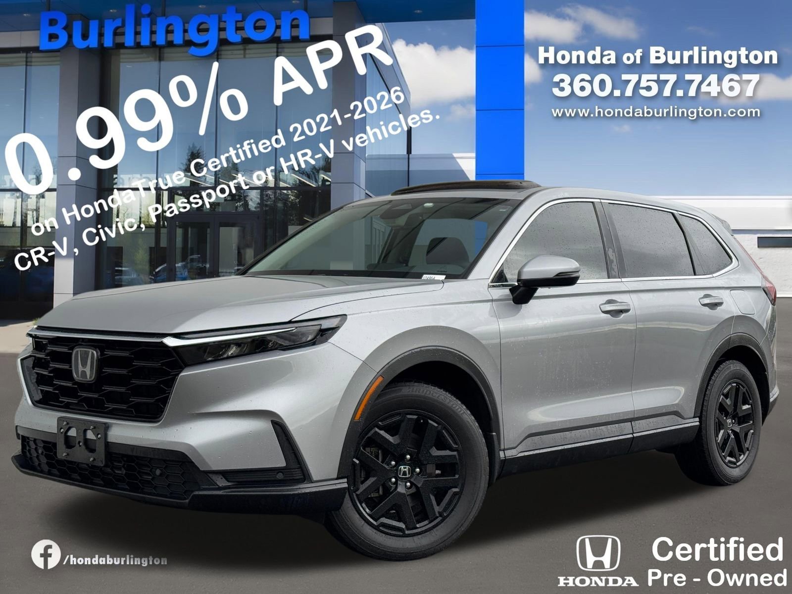 Used 2023 Honda CR-V EX-L image 1