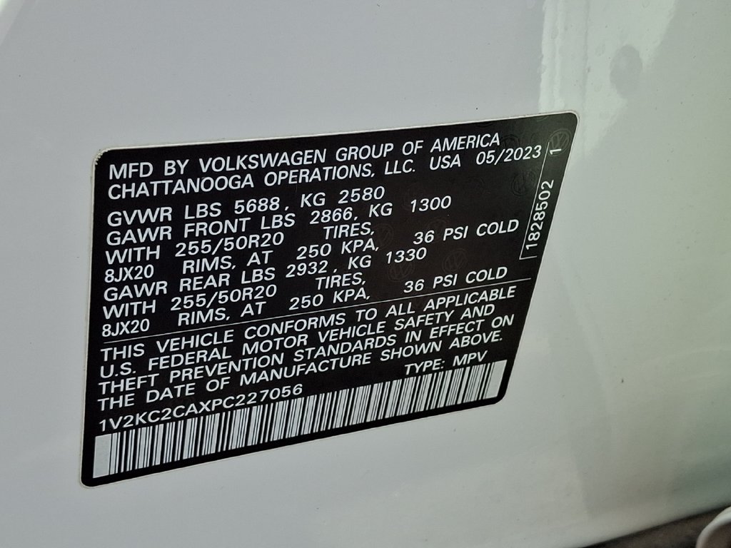 Used 2023 Volkswagen Atlas Cross Sport SE w/ Panoramic Sunroof Package AWD/4WD image 28