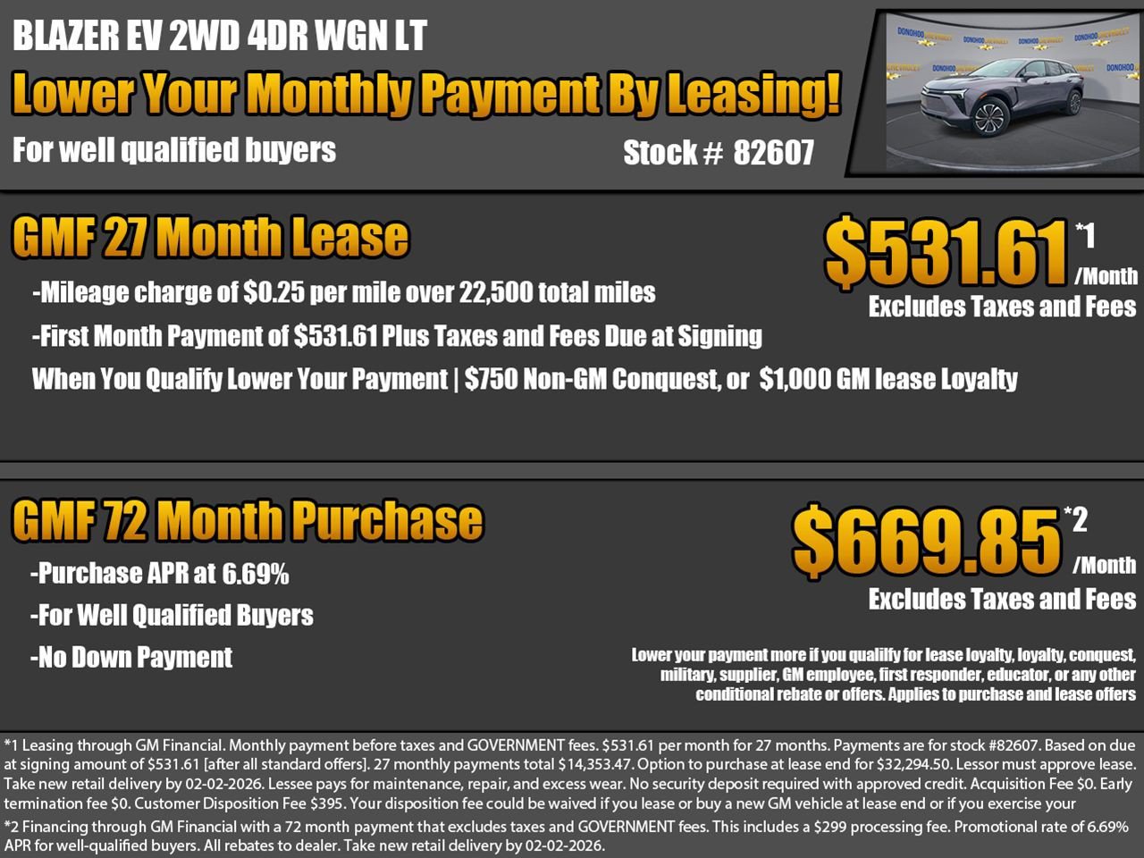 New 2026 Chevrolet Blazer EV LT image 2