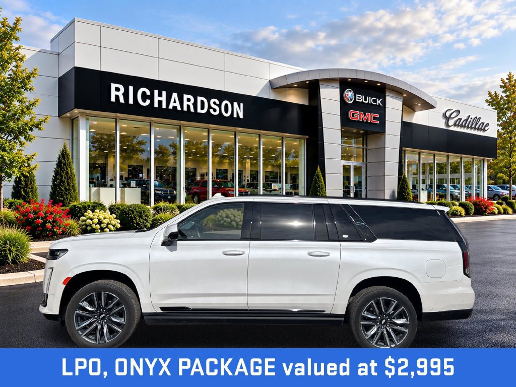 Used 2024 Cadillac Escalade ESV Sport Platinum w/ LPO, ONYX Package AWD/4WD image 2