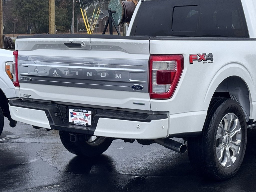 Used 2022 Ford F150 Platinum w/ Equipment Group 701A High image 49
