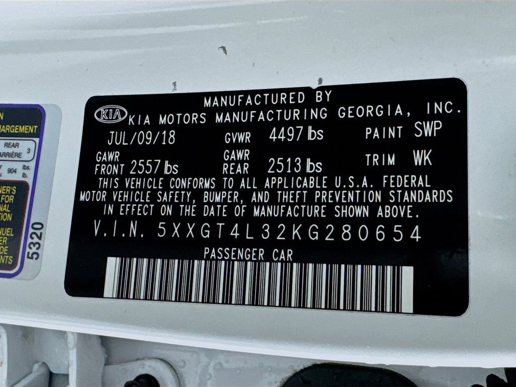 Used 2019 Kia Optima S FWD image 35