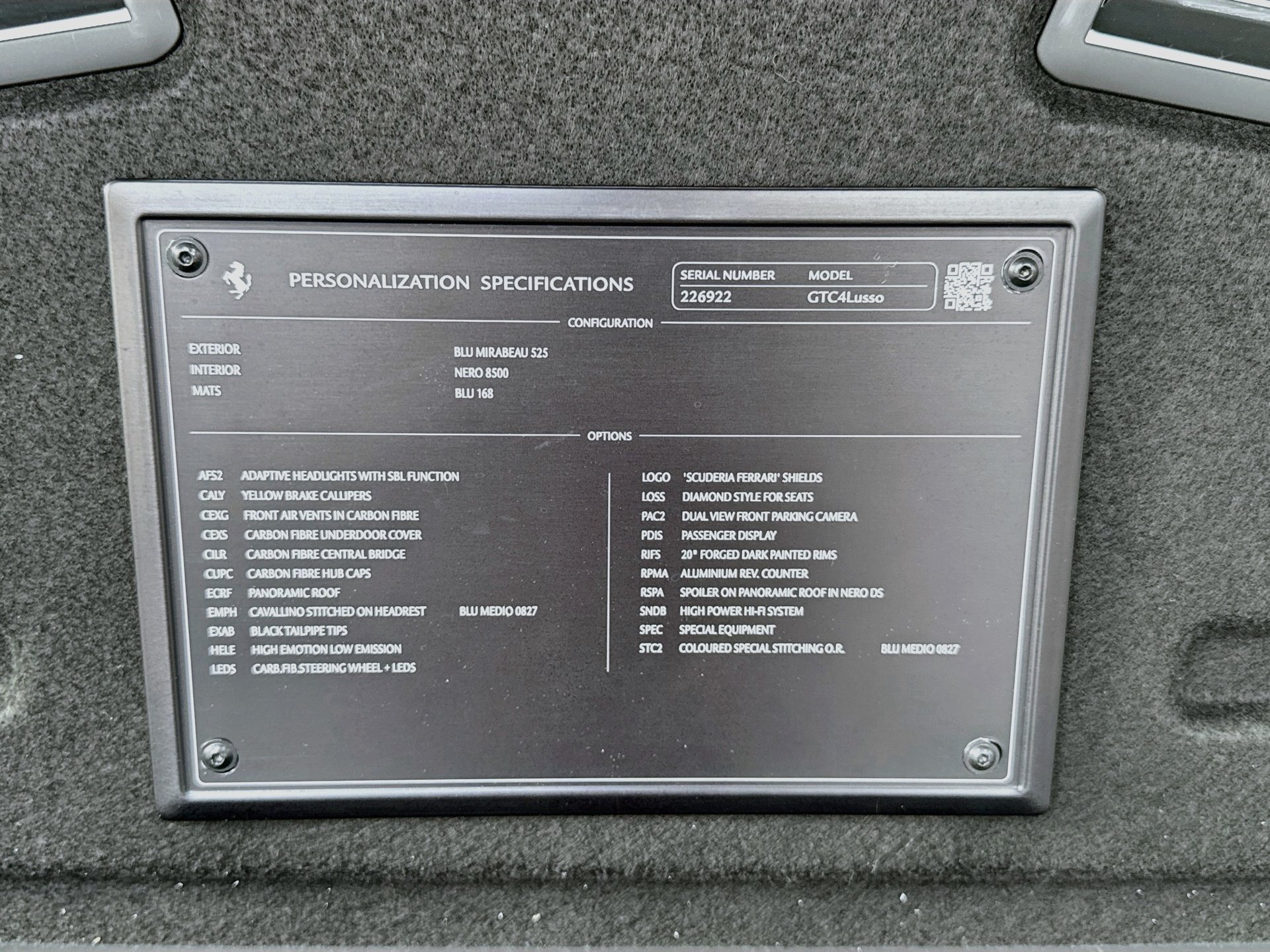 Certified 2017 Ferrari GTC4Lusso AWD/4WD image 30