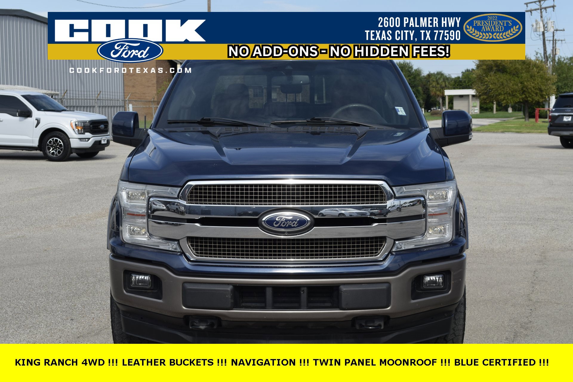 Certified 2019 Ford F150 King Ranch w/ Equipment Group 601A Luxury