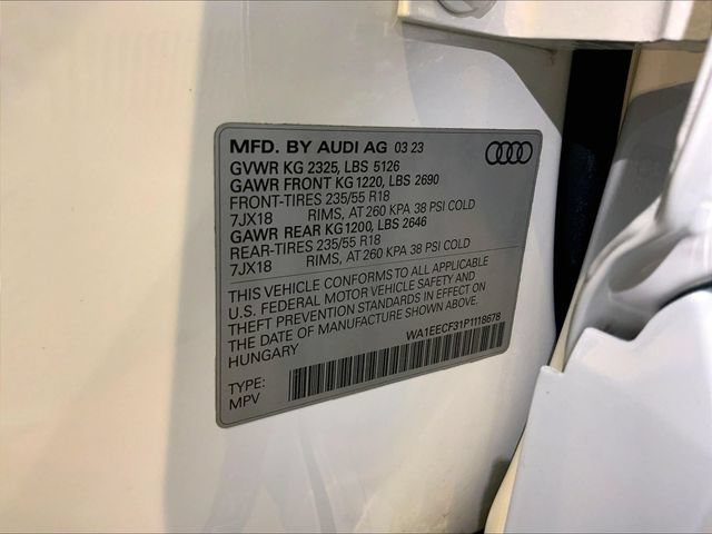 Used 2023 Audi Q3 2.0T Premium Plus w/ Premium Plus Package AWD/4WD image 32