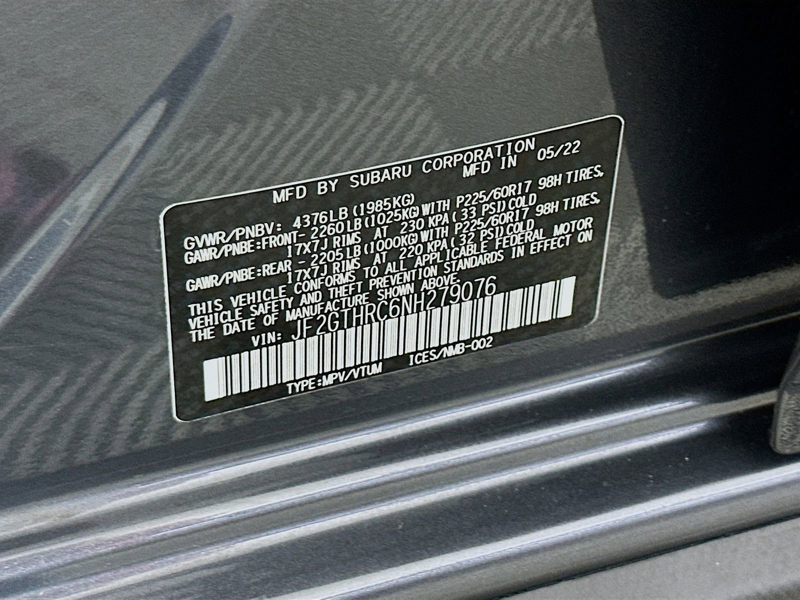 Used 2022 Subaru Crosstrek 2.5i Sport AWD/4WD image 30