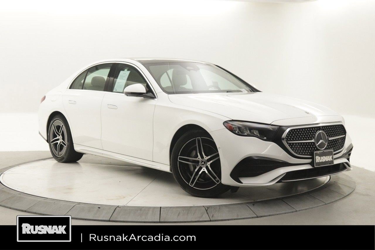 Certified 2025 Mercedes-Benz E 350 4MATIC Sedan