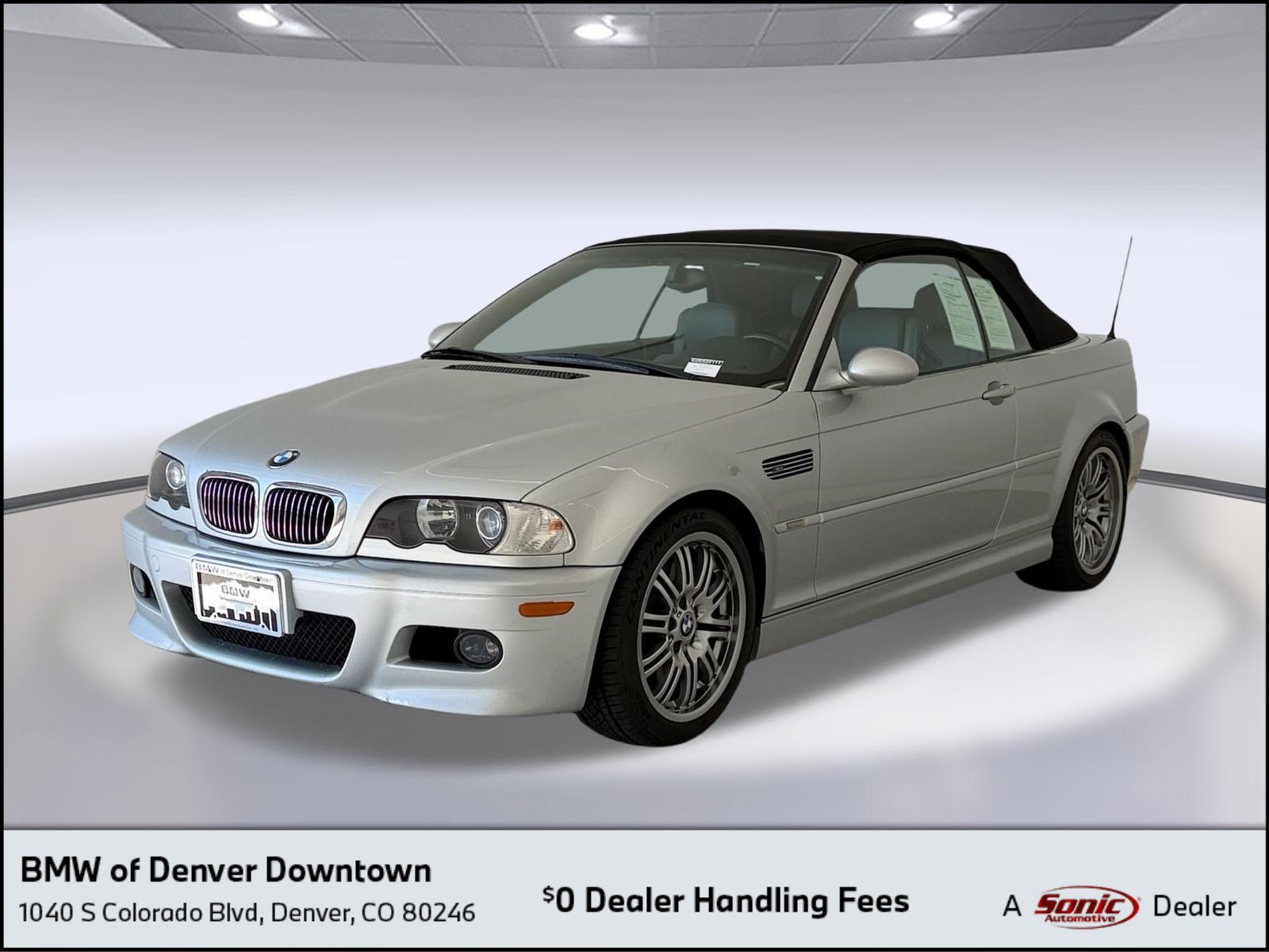 Used 2002 BMW M3 Convertible RWD image 1